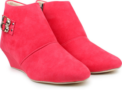 

Moonwalk Boots For Women(Red