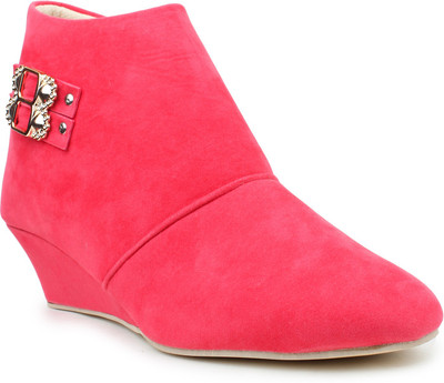 

Moonwalk Boots For Women(Red