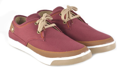 

Boysons man choice lifestyle Canvas Shoes For Men(Maroon, Brown)