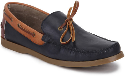 

Knotty Derby Quoddy Slipon Loafers For Men(Navy, Tan, Maroon, Navy+tan+bodo