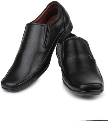 

Digni Men Leather Formal Shoes (BLACK) Slip On For Men(Black