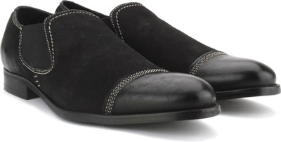 

Ruosh Men Genuine Leather Party Wear shoes For Men(Black)