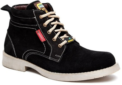

Bacca Bucci Black Boots For Men(Black