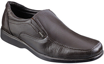 

Metro Formal Slip On Shoes For Men(Brown, 12;brown