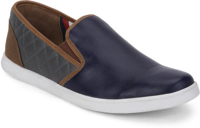 

Knotty Derby Terry Side Stitch Casual Shoes For Men(Blue, Grey, Tan
