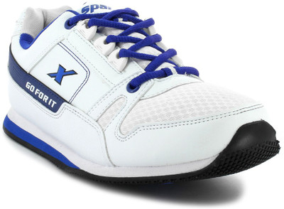 

Sparx SM-176 Running Shoes For Men(White), White royal blue