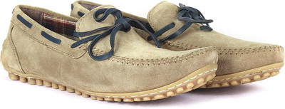 

WROGN Genuine Leather Loafers For Men(Beige, Intimo