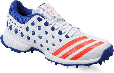 

ADIDAS SL22 Cricket Shoes For Men(White, Red, Blue, Ftwr white/solar red/bold blue