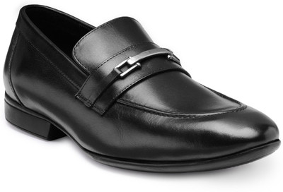 

Teakwood Slipons Loafers For Men(Black