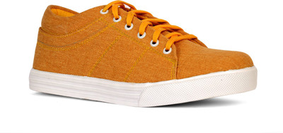 

Sam Stefy Canvas Shoes For Men(Tan), Teak