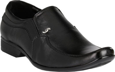 

LeatherKraft Men'S Formal Slip On Shoes For Men(Black