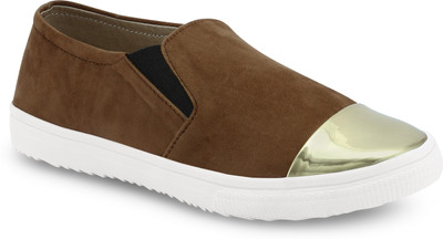 

Get Glamr Casuals For Women(Brown, Gold