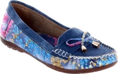 

Shuz Touch Loafers For Women(Blue