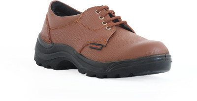 

Tek Tron Rockland Safety Boots For Men(Brown