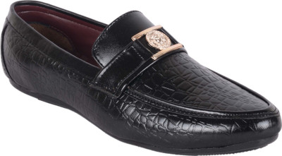 

1AAROW Loafers For Men(Black