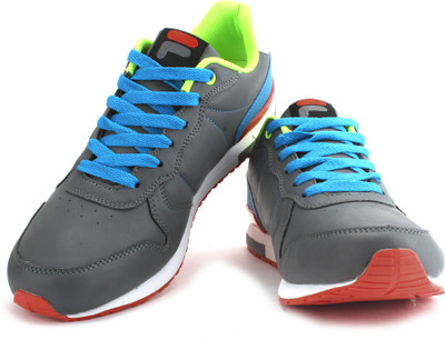

Fila RINALDO Sneakers For Men(Multicolor, Gry/blu/neo grn