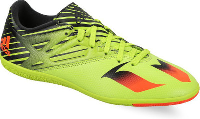 

ADIDAS MESSI 15.3 IN Men Football Shoes For Men(Black, Green, Red, Sesosl/solred/cblack