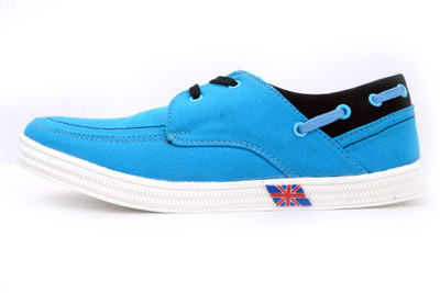 Allenson Royal Vego Canvas Shoes For Men(Blue