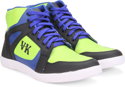 

Vulcan Knight Mid Ankle Sneakers For Men(Black, Green