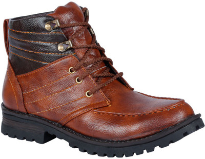 

Knight Ace High Ankle Boots For Men(Tan