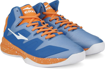 

Erke Basketball Shoes For Men(Blue, Royal blue/bright orange