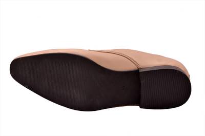 Hirel's Mens Peach Monk Strap Shoes