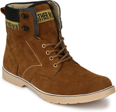 

Menfolks Boots For Men(Brown, Black