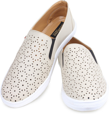 

Shoetopia Sneakers For Women(Beige), Cream