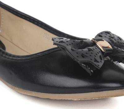 AQ Sara Perforated Bow Ballerina Bellies