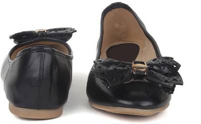 AQ Sara Perforated Bow Ballerina Bellies
