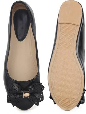 AQ Sara Perforated Bow Ballerina Bellies