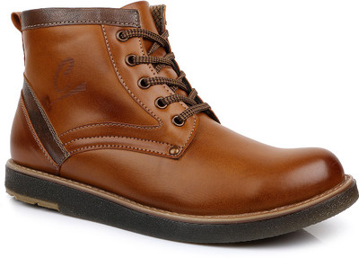 

Escaro Men's Casual Boots For Men(Brown, Tan