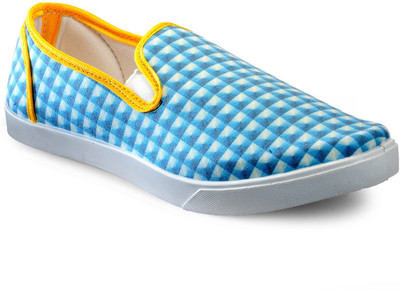 

Juan David Canvas Shoes For Men(Blue)