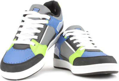 

Fila Running Shoes For Men(Multicolor, Blk/ryl blu/neo grn/gry