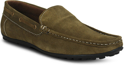 Get Glamr Green Men's Loafers For Men(Green)