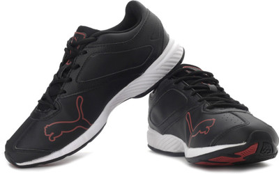 

Puma Tazon 5 Ind. Running Shoes For Men(Black, 04;black;high risk red