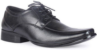 

Leather King Henry Black Lace Up For Men(Black