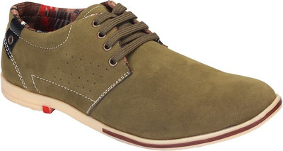 

Footoes Casual Shoes For Men(Olive)