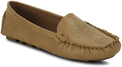 

Get Glamr Stylish Loafers For Women(Beige