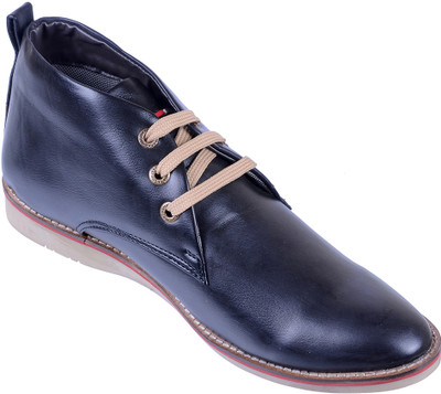 

Porcupine Laced Casuals Shoes For Men(Black