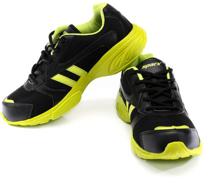 

Sparx Revolution Black & Green Running Shoes For Men(Black, Green, Parrotgreen