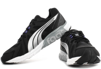 Puma Faas 600 S Running Shoes For Men(Black, Black;silver;clematis blue