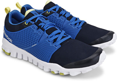 

REEBOK QUICK TEMPO FLEX Men Running Shoes For Men(Blue, Green, Navy, Navy/blue/high green/wht