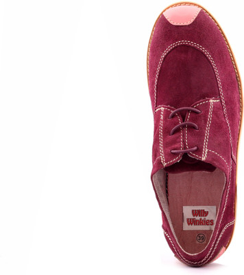 

Willywinkies Sneakers For Women(Red, Burgandy