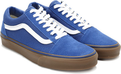 

Vans Old Skool Men Sneakers For Men(Blue), (gumsole)olympianblue/mediumgum