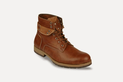

Bacca Bucci Beige cord cuff ankle boots Boots For Men(Beige