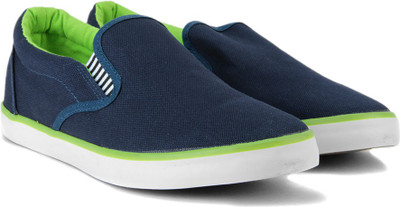 

Flying Machine Canvas Canvas Loafers For Men(Green, Navy
