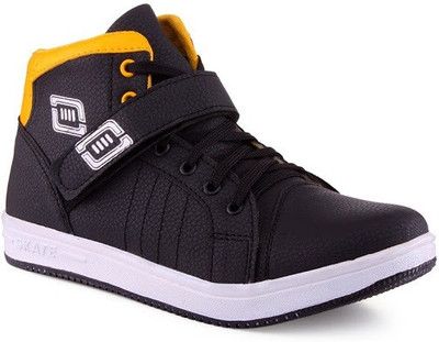 Footista black lifestyle shoes shop