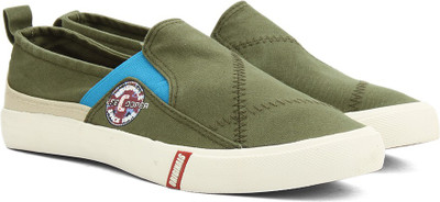 

Lee Cooper Men Loafers For Men(Olive, Olive/blue