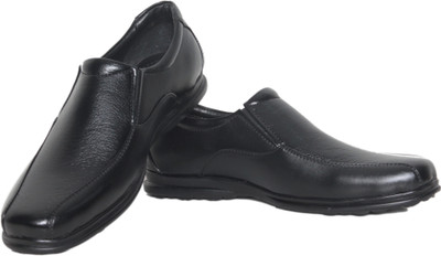 

Azzaro Black Airstep Slip On Shoes For Men(Black